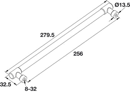 TAG Hardware Premium Traditional Bar Drawer Handle