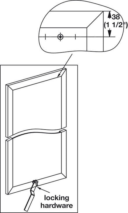 ELITE Fixed Wall Mirror by TAG Hardware - KI Home