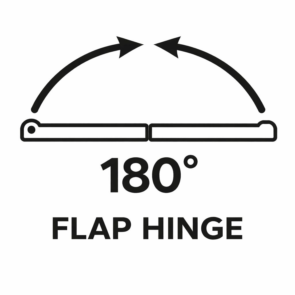 Hafele 180° Opening Concealed Invisible Cabinet Hinge (101) Wood Doors (13 - 16mm) | Satin Brass/Chrome - KI Home