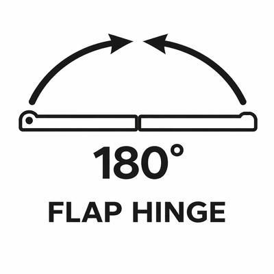 Hafele 180° Opening Concealed Invisible Cabinet Hinge (101) Wood Doors (13 - 16mm) | Satin Brass/Chrome - KI Home