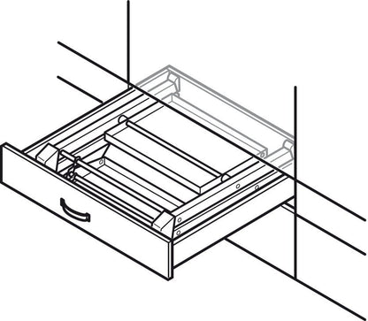 Hafele 2 - Step Heavy Duty 330lbs Load Capacity Non - Slip Folding Stool Steel - KI Home
