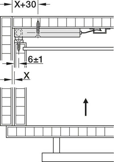 Hafele 237.59.200 Dialock EFL 3/3C Electric Furniture Lock with Door Status Feedback - KI Home