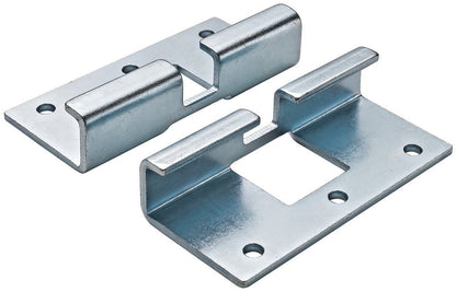 Hafele 4 - 1/2" length FlipBolt Countertop Connector - Tool - Less, Fast Installation for Work Surfaces - KI Home