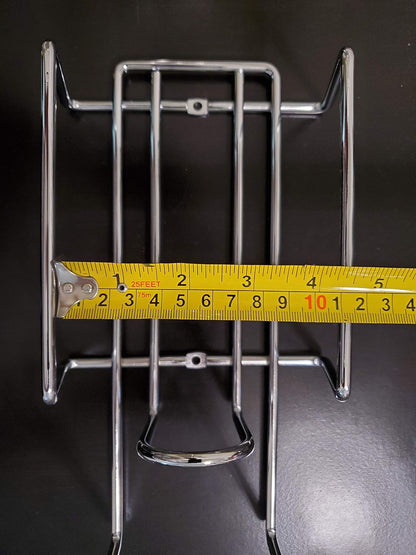 Hafele 520.20.280 Steel Iron Holder Chrome Plated Wall Mount with Cord Storage - KI Home