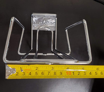 Hafele 520.20.280 Steel Iron Holder Chrome Plated Wall Mount with Cord Storage - KI Home