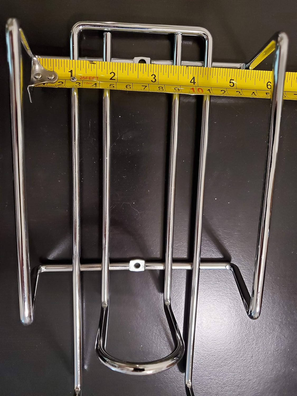 Hafele 520.20.280 Steel Iron Holder Chrome Plated Wall Mount with Cord Storage - KI Home