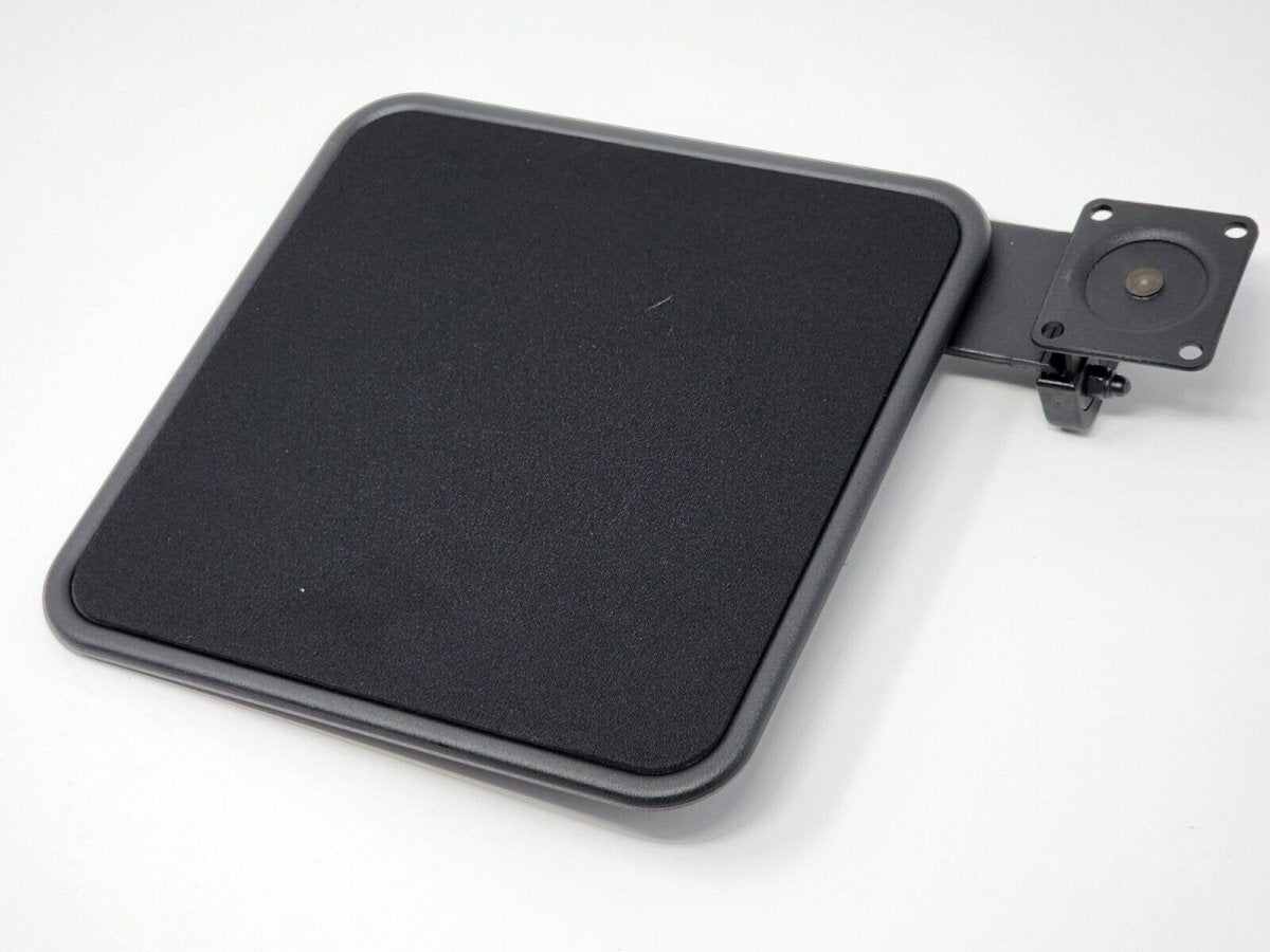 Hafele 639.86.330 Computer Keyboard Tilt-N-Swivel Steel Mouse Pad With Installation Screws - KI Home