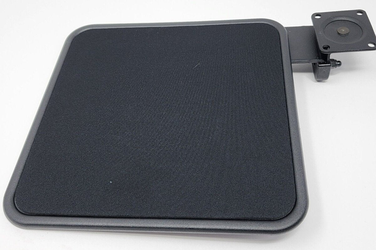 Hafele 639.86.330 Computer Keyboard Tilt-N-Swivel Steel Mouse Pad With Installation Screws - KI Home
