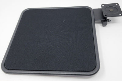 Hafele 639.86.330 Computer Keyboard Tilt-N-Swivel Steel Mouse Pad With Installation Screws - KI Home