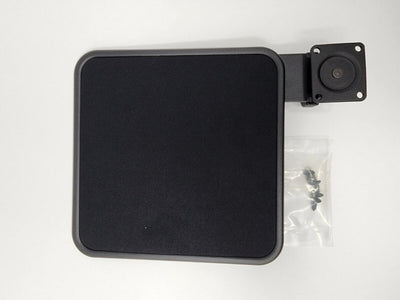 Hafele 639.86.330 Computer Keyboard Tilt-N-Swivel Steel Mouse Pad With Installation Screws - KI Home