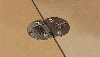Hafele 90° Opening Flap Hinge, 3 - Way Adjustable & Detachable | Nickel - Plated Zinc for Wood doors - KI Home