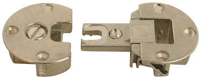 Hafele 90° Opening Flap Hinge, 3 - Way Adjustable & Detachable | Nickel - Plated Zinc for Wood doors - KI Home