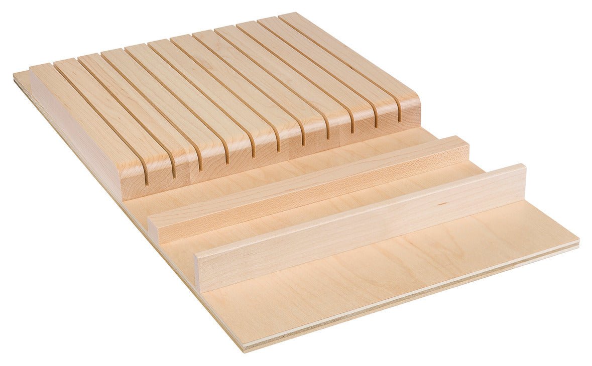 Hafele Century Collection Classic Knife Block Drawer Insert - KI Home