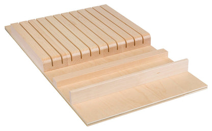 Hafele Century Collection Classic Knife Block Drawer Insert - KI Home