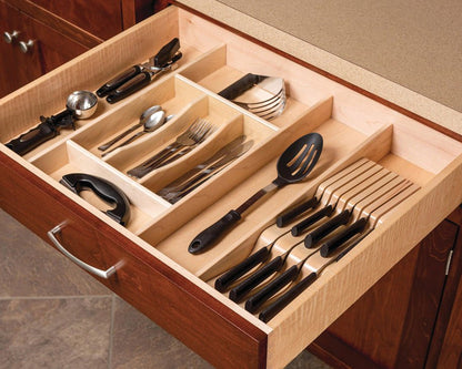 Hafele Century Collection Classic Knife Block Drawer Insert - KI Home