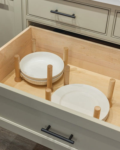 Häfele Drawer Organizer MagnaBase Kit – Deep Century Collection, Maple - KI Home