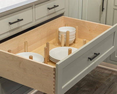 Häfele Drawer Organizer MagnaBase Kit – Deep Century Collection, Maple - KI Home