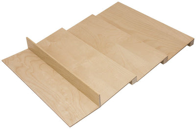 Hafele Fineline™ Stepped Spice Drawer Insert, Trim - to - Fit (Choose Size & Finish) - KI Home