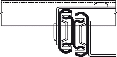 Hafele Heavy - Duty 132 lb Capacity Full Extension Pullout TV Swivel Platform – 180° Pivot - KI Home