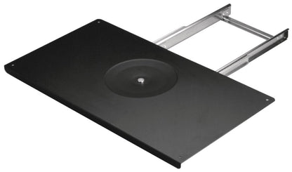 Hafele Heavy - Duty 132 lb Capacity Full Extension Pullout TV Swivel Platform – 180° Pivot - KI Home