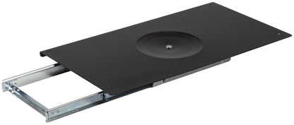 Hafele Heavy - Duty 132 lb Capacity Full Extension Pullout TV Swivel Platform – 180° Pivot - KI Home