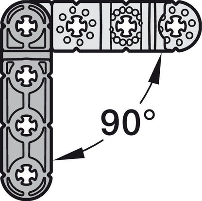 Häfele Ixconnect UC 16/64 Universal Connector – Black Plastic (Multi - Pack Options Available) - KI Home