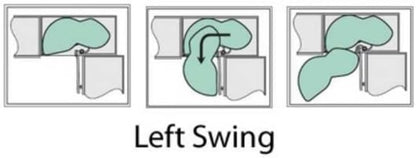 Häfele Kesseböhmer LeMans II 2 - Shelf Lazy Susan Set for Blind Corner Base Cabinets, Chrome and White - KI Home