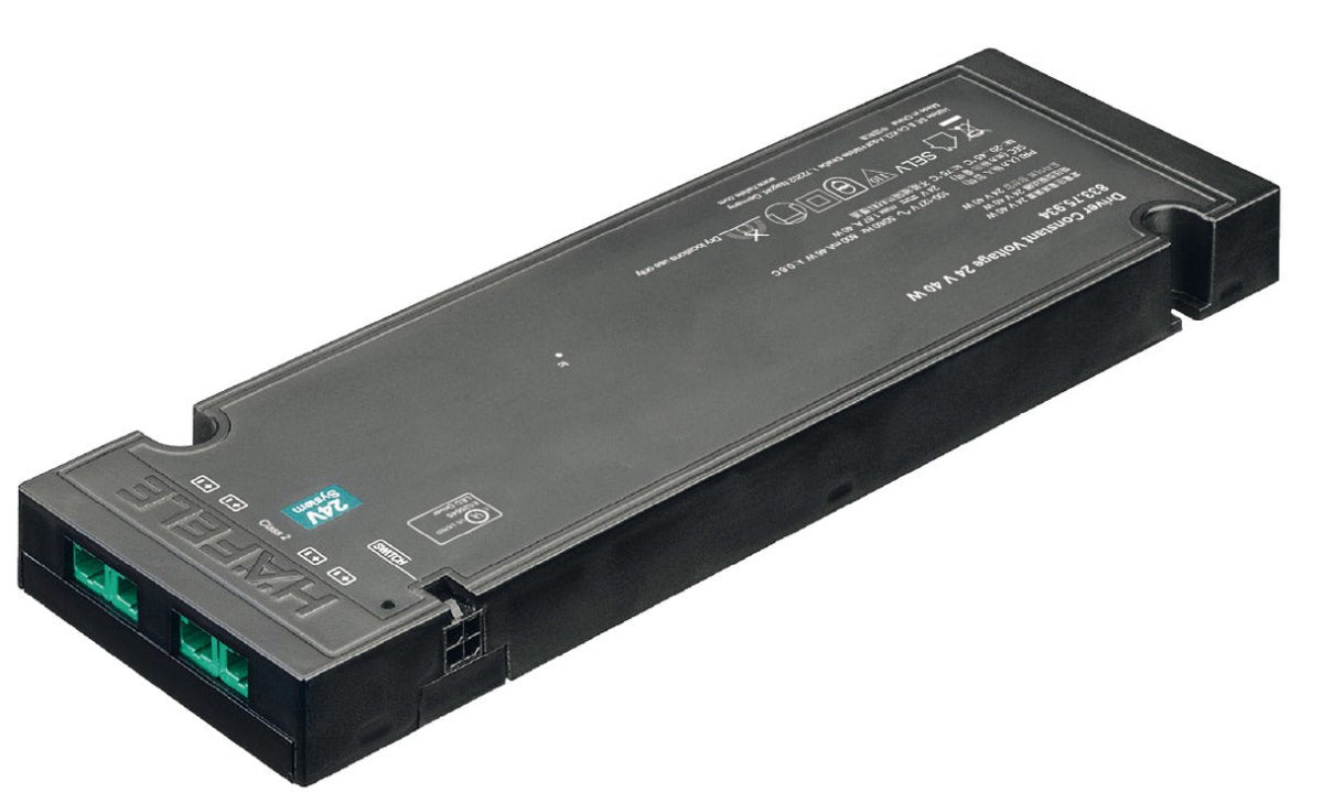 Hafele Loox5 4 - Port LED Driver with Switch Port | 24V DC Output | 20W & 40W Options - KI Home