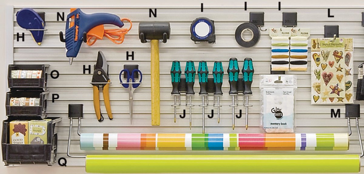 Hafele Omni Track Ready Pack Work/Craft Bench Kit - KI Home