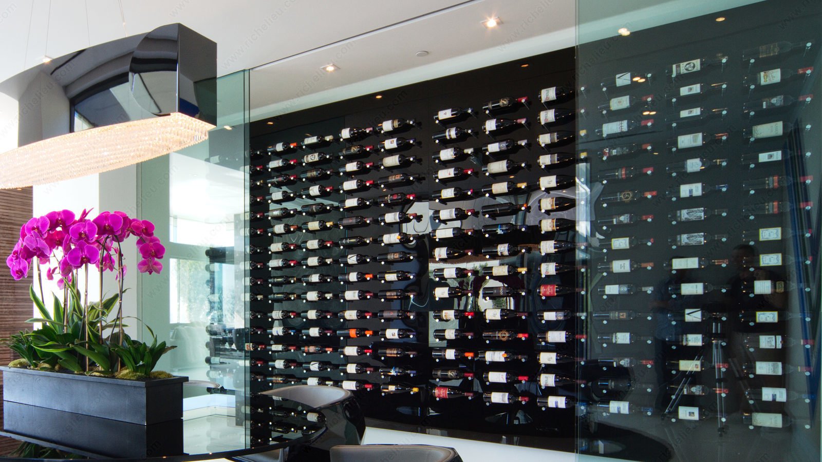 Hafele Premium 2 - Pack Wall - Mounted Wine Pegs Bottle Display Rack - KI Home