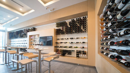 Hafele Premium 2 - Pack Wall - Mounted Wine Pegs Bottle Display Rack - KI Home