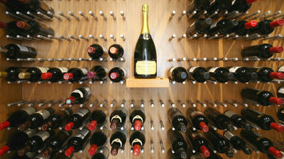 Hafele Premium Multi - Case Pack Quantity Wall - Mounted Wine Pegs Bottle Display Rack with O - Ring Cushion - KI Home