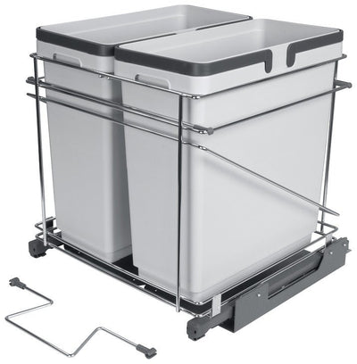Hafele Pull-Out Waste Bin System – Premium Soft-Close Trash Organization - KI Home