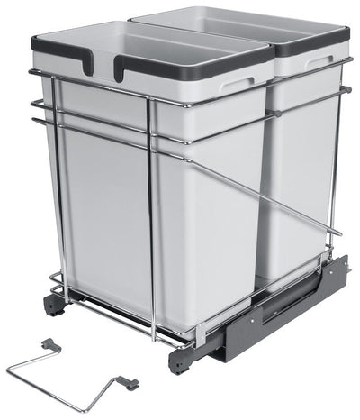 Hafele Pull-Out Waste Bin System – Premium Soft-Close Trash Organization - KI Home