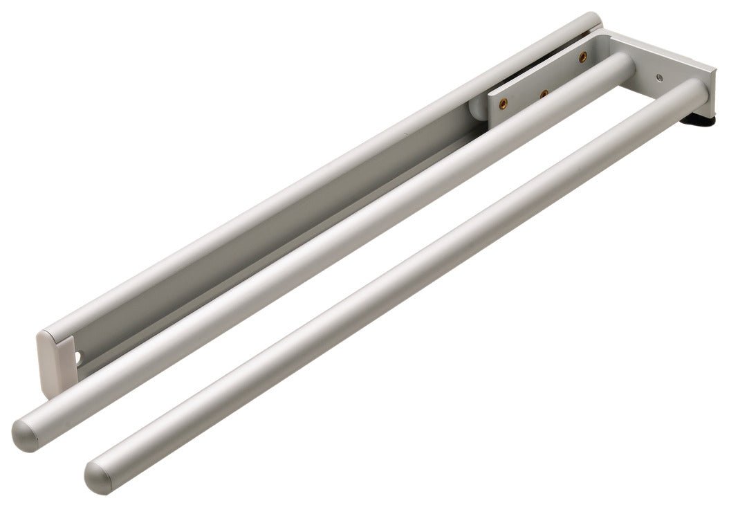 Hafele Under Sink Two - Prong Pullout Hand Towel Rack - KI Home