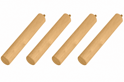 Hafele Wooden Drawer Pegs for Elemental Wood Peg Board (Set of 4) - KI Home