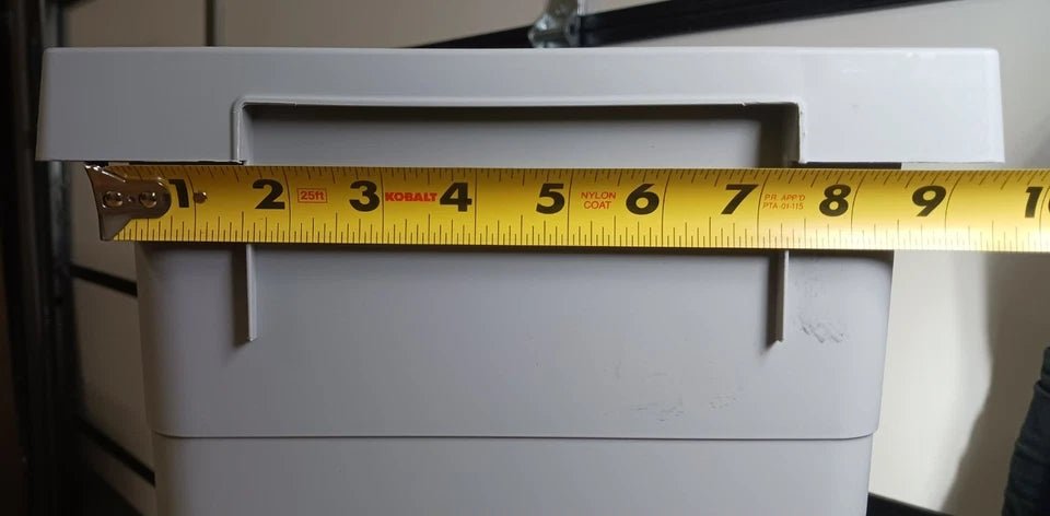 Hailo 38 liters Large Replacement Waste Bin Euro Cargo Trash for Commercial and Residential use 40.15 Quart Capacity - KI Home