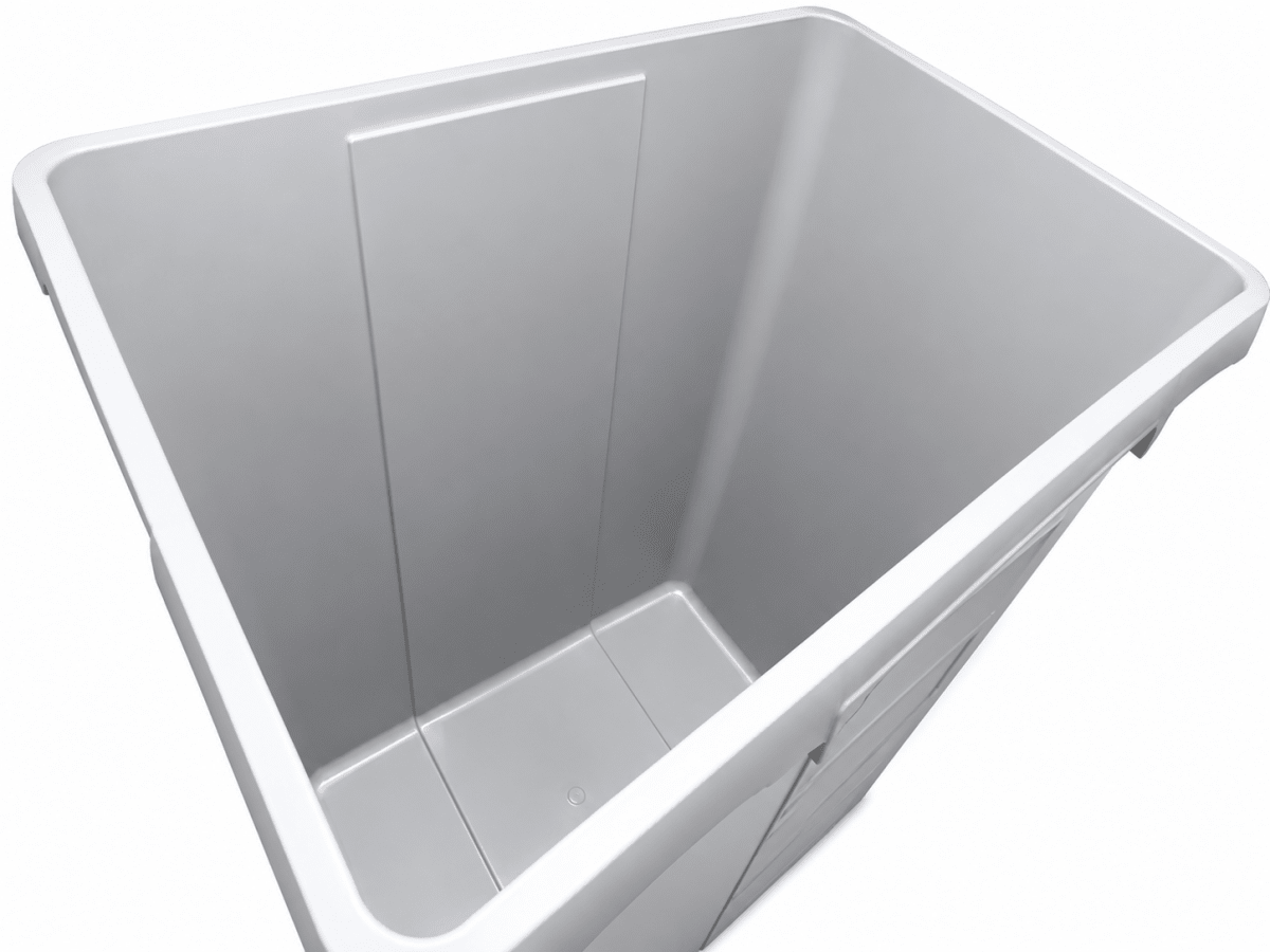 Hailo 42 Liter Replacement Waste Bin Gray Euro Cargo Trash Insert (German-Made) - KI Home