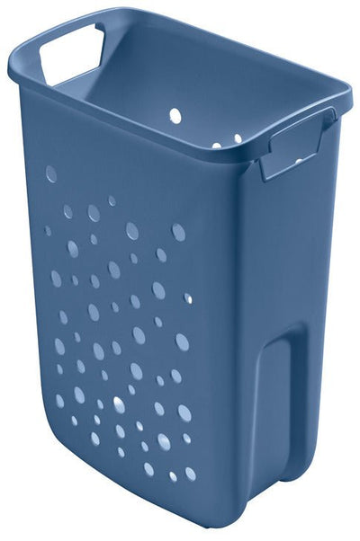 Hailo 45 & 60 Full Extension Soft - Close Pull Out Slides Laundry Hamper Baskets System with Two Bins and Lid - KI Home