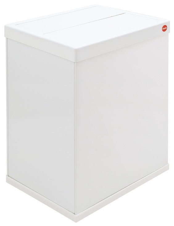 Hailo Snap - Top White Free Standing Kitchen Waste Bin Clean & Easy Disposal - KI Home