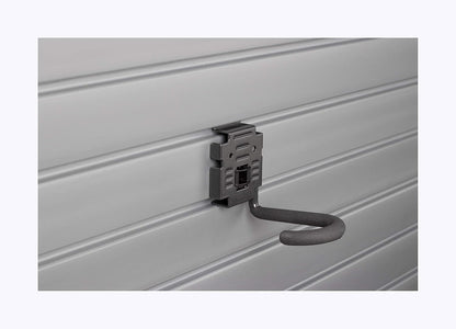 HandiWall 5 Inch Bike Hook with Locking Bracket for Garage Slatwall Storage - KI Home