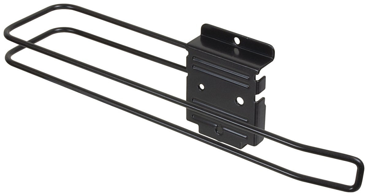 HandiWall Black Steel Paper Towel Holder - Slatwall Mount for Garage & Workshop - KI Home