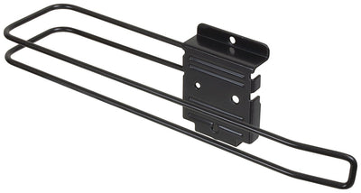 HandiWall Black Steel Paper Towel Holder - Slatwall Mount for Garage & Workshop - KI Home