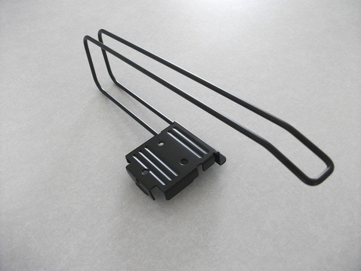 HandiWall Black Steel Paper Towel Holder - Slatwall Mount for Garage & Workshop - KI Home