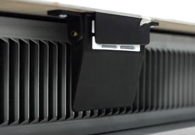 Hands - Free Toe Kick Garbage Can Cabinet Door Opener Foot Pedal with Magentic catch, Counter - plate and Spring - loaded roller arm - KI Home