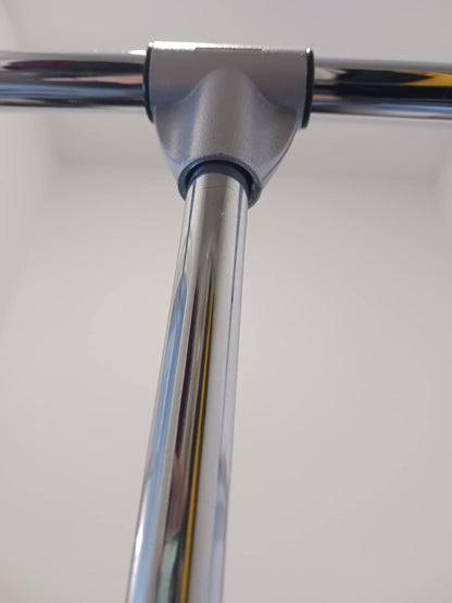 Hardware Resources 45 LB Weight Capacity Soft - Close Heavy - Duty Steel Closet Side - Mounted Wardrobe Lift with Adjustable Width - KI Home