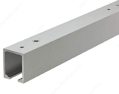 HAWA Junior 80 Upper Running Track Rail Symmetric Telescopic, pre - drilled for Sliding Door Unit - KI Home