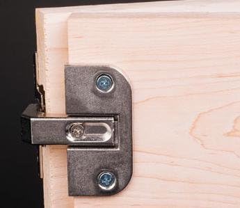 Heavy Duty 22877000 Series Full Inset Adjustable Concealed Pie - Cut Corner Euro Hinge with 160 Degree Opening Angle - KI Home