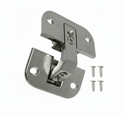 Heavy - Duty Full Inset Concealed Hinge with Installation screws - Pie - Cut Corner Cabinet Door - 78° Opening - Adjustable - KI Home