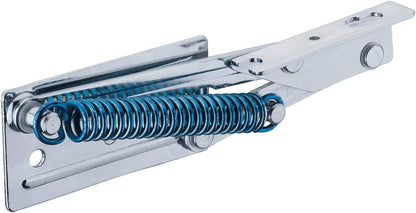 Heavy - Duty Steel Bench Seat Hinges with Spring for Seat Tops Weighing 8 - 12 kg (17.6 – 26.4 lbs) - Pair (Left and Right) Made In Hungary - KI Home